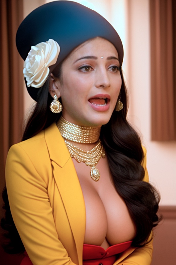 Shruti Haasan open nude boobs naked pussy with Suriya xxx movie, ActressX.com